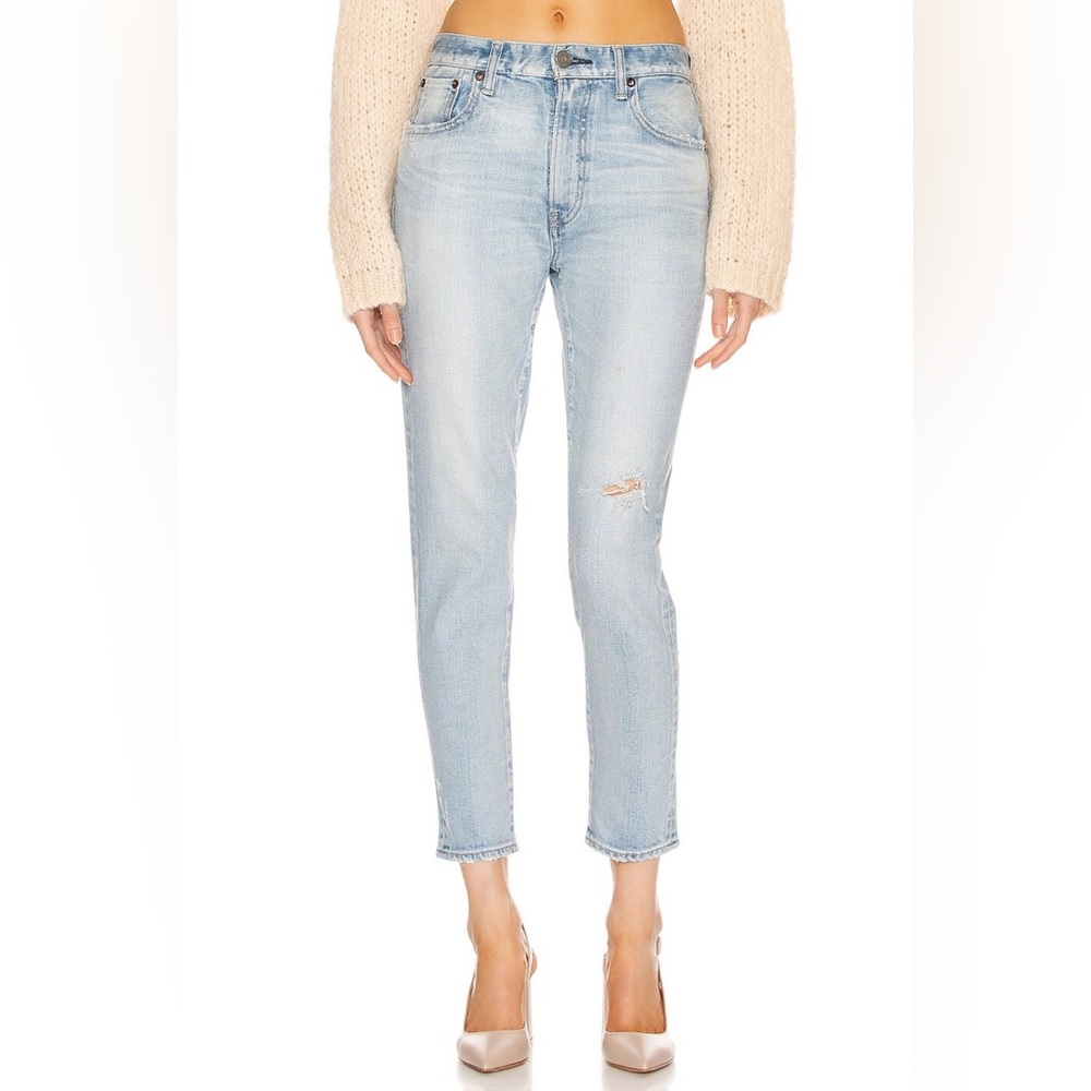 Moussy Vintage Hillrose Skinny Jean in Light Blue